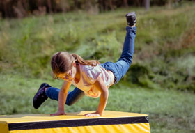 Parkour training foam blocks