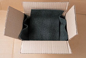 Packaging foam insert for transportation