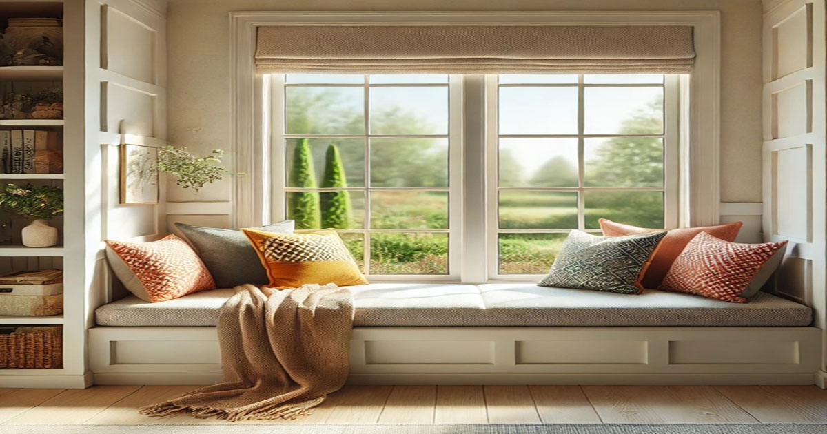 Picture of How to Make a DIY Window Seat Cushion