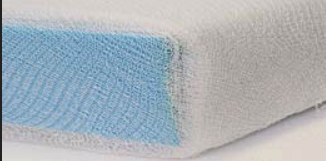 Dacron polyfibre wrap for softer edges and longer life on garden furniture cushions